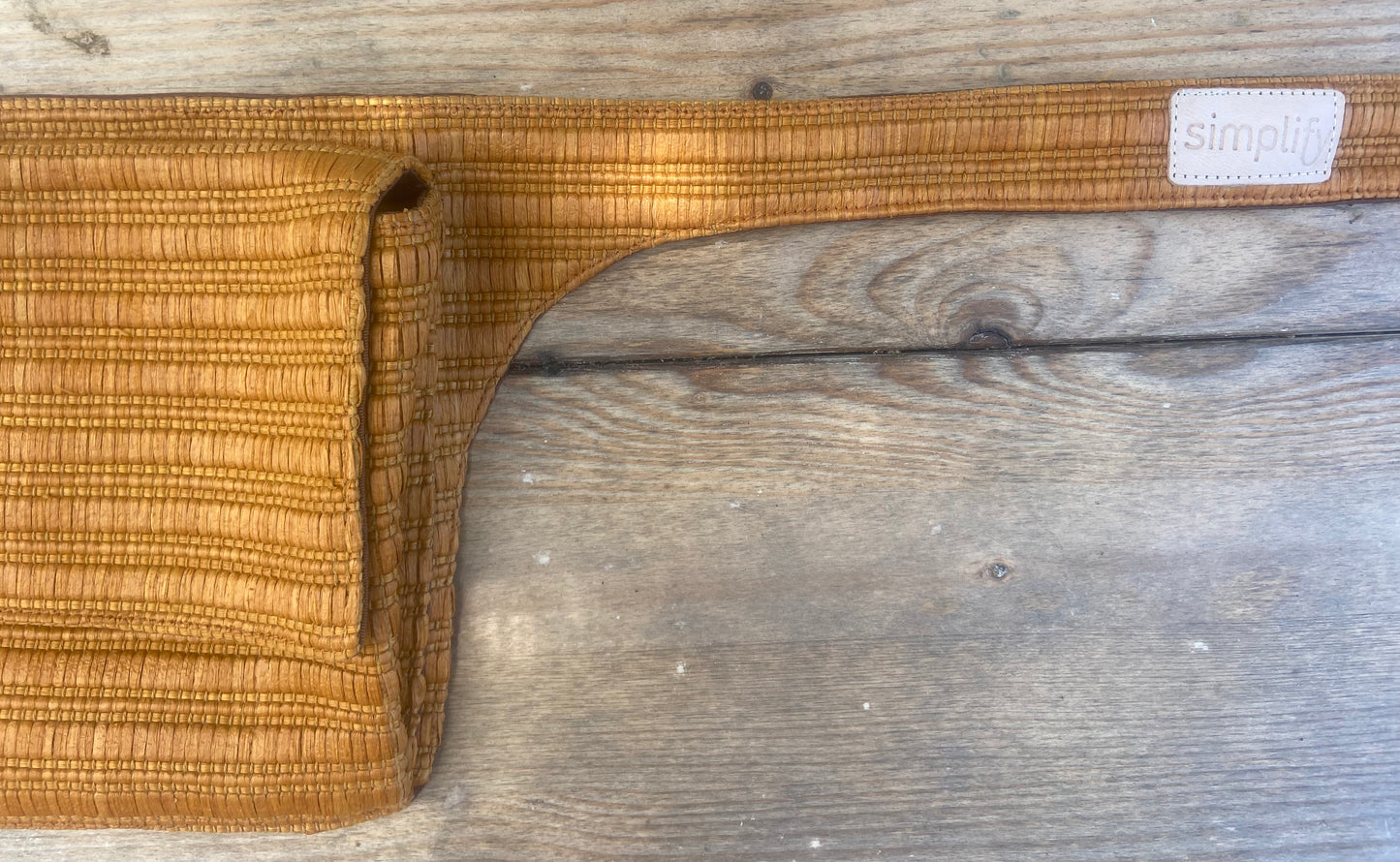 Simplify Raffia Mustard Yellow I Country
