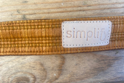 Simplify Raffia Mustard Yellow I Country